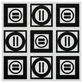 Zwart-wit geometrisch profiel Patroonverbinding Stof