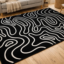 Zwart-wit geometrisch textuurpatroon