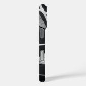 Zwart-wit geometrische architectuur – Bold Modern Case-Mate iPhone Case (Achterkant / Rechts)