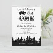 Zwart-wit gepantserd lichtcontact 1e verjaardag kaart (Staand voorkant)