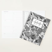 Zwart-wit, gepersonaliseerd planner (Display)