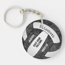 Zwart Wit Gepersonaliseerd Team Spirit Volleybal
