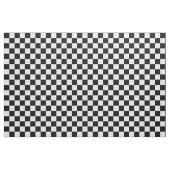 Zwart wit geruit blokpatroon stof (Yard (91,4 cm))