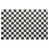 Zwart Wit Geruit Dambord Patroon Stof (Fat Quarter)
