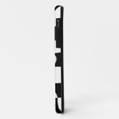 Zwart-wit geruite Raad Case-Mate iPhone Case (Achterkant/links)