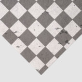 Zwart-wit gespikkeld, ontkoppelpapier voor cheques tissuepapier (Detail)