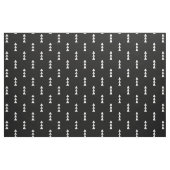 Zwart-wit gestapelde driehoeken stof (Fat Quarter)