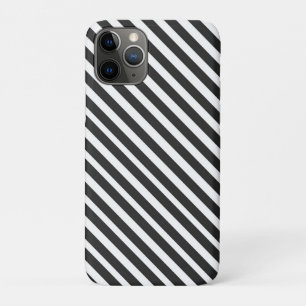 Zwart-wit gestreept Case-Mate iPhone case