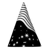 Zwart-wit gestreept en Sterren Feesthoedjes (Rechts)