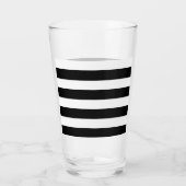 Zwart-wit gestreept glas (Achterkant)