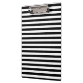 Zwart-wit gestreept klembord (Links)