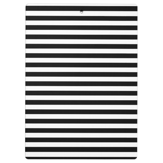 Zwart-wit gestreept klembord (Achterkant)