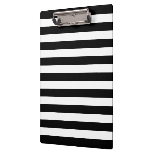  zwart-wit gestreept klembord (Links)