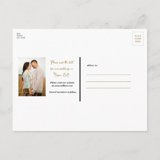 Zwart & Wit Gestreept  Roze Rose Briefkaart (Achterkant)