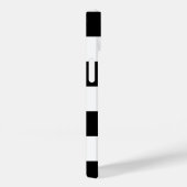 Zwart-wit gestreept - Samsung Galaxy S4-Hoesje Case-Mate iPhone Case (Achterkant / Rechts)