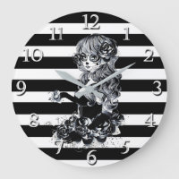 Zwart-wit gestreept  Suikermeisje