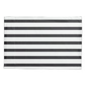 Zwart-wit gestreepte Pillow-set Kussensloop (Achterkant-Links)