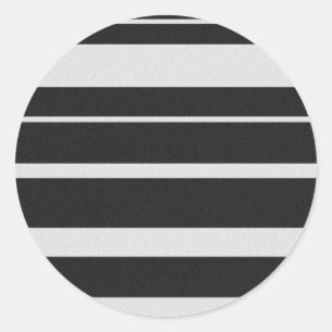 Zwart-wit Gestreepte Stickers