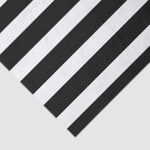 Zwart-wit gestreepte strepen tissuepapier (Detail)
