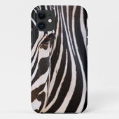 Zwart-wit Gestreepte Zebra Hoesje-Mate iPhone Cas Case-Mate iPhone Case (Achterkant)