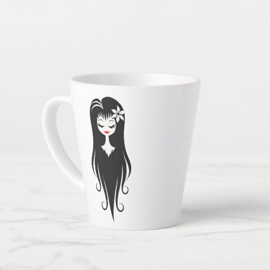 Zwart-wit  Ghoul Latte Mok (Linkerhoek)