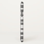 Zwart-wit Gingham Pattern Case-Mate iPhone Case (Achterkant / rechts)