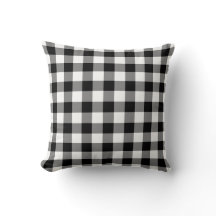Zwart-wit Gingham Pattern