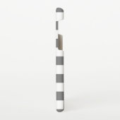 Zwart-wit Gingham Pattern Samsung Galaxy Hoesje (Linkerkant)