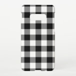 Zwart-wit Gingham Pattern Samsung Galaxy S10E Hoesje<br><div class="desc">Het zwarte en witte patroon gingham kenmerkt zwarte,  witte,  en grijze vierkanten in een gewaagde,  gecontroleerde vlecht. Hoesjes voor andere modellen en apparaten beschikbaar in sidebar. Digitaal gemaakt afbeelding. Copyright © Claire E. Skinner. Alle rechten voorbehouden.</div>