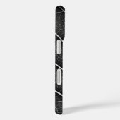 Zwart-wit gloeiend blad close-up Case-Mate iPhone case (Achterkant / Rechts)