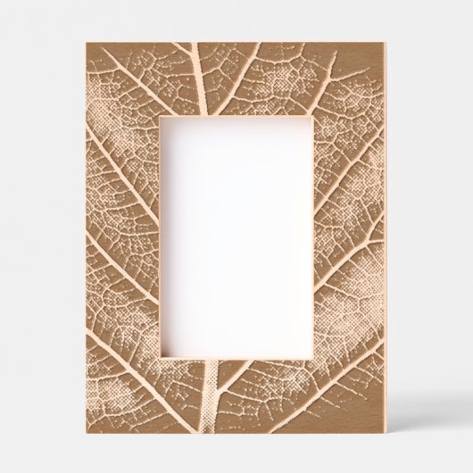 Zwart-wit gloeiend blad close-up gegraveerde lijstjes (Voorkant)