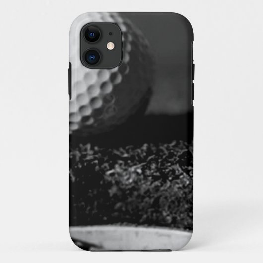 Zwart-wit Golf Ball Aangepaste iphone 5 Hoesje (Achterkant)