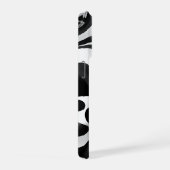 Zwart-Wit Golf Op Art, iPhone Hoesje (Rechterkant)