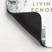 Zwart-wit gotische architectuur schets muismat (Hoek)