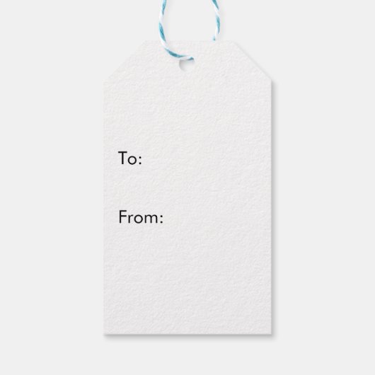 Zwart & wit goud dank u cadeau labels cadeaulabel (Achterkant)