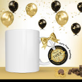 Zwart, wit, goud, klasse reünie souvenir ideeën, sleutelhanger