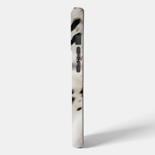 Zwart Wit Goud Koeienhuid Case-Mate iPhone Case (Achterkant / Links)