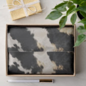 Zwart Wit Goud Koeienhuid Tissuepapier (Geschenk)