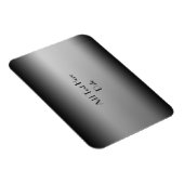 Zwart-wit Gradient Horizon Flex Magnet Magneet (Rechterzijde)