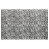 Zwart-wit Grieks sleutelpatroon Stof (Fat Quarter)