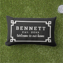 Zwart-wit Grieks Zeer belangrijk Aangepast Monogra