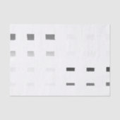 Zwart, wit, grijs afdrukken 1-weefselpapier tissuepapier (Voorkant)