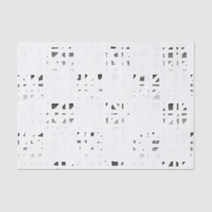 Zwart, wit, grijs afdrukken 2 tissuepapier