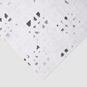 Zwart, wit, grijs afdrukken 2 tissuepapier (Detail)