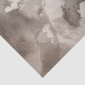 Zwart wit grijs grijs maanpatroon inkepingen tissuepapier (Detail)