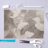 Zwart wit grijs grijs maanpatroon inkepingen tissuepapier (Craft)