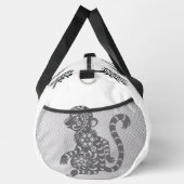 Zwart, Wit Grijs, Jaar van Aap Chinese Zodiac | Plunjezak (Rechts)