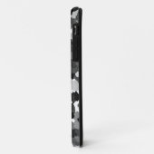Zwart wit grijs patroon Case-Mate iPhone case (Achterkant/links)