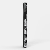 Zwart wit grijs patroon Case-Mate iPhone case (Achterkant/rechts)