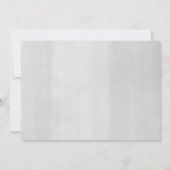 Zwart wit grijs reisthema afstuderen foto kaart (Achterkant)